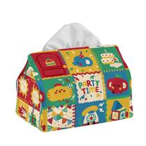 Capa de lenços Porta-lenços de pano Cartoon Party Time