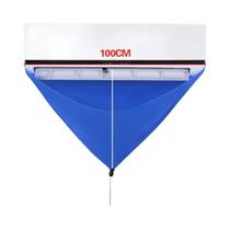 Capa De Limpeza Para Ar Condicionado Em PVC Reforçado De 100cm Com Tubo De Água Para AC Split Capa De Limpeza Para Ar Condicionado Em PVC Reforçado De 100cm Com Tubo De Água Para AC Split