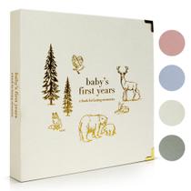 Capa de linho Baby Memory Book ZICOTO 22x22 cm