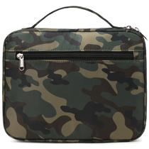 Capa de livro bíblico Octsky Camo resistente à água com bolsos