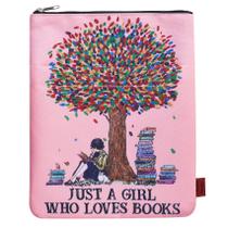 Capa de livro Parkin Just A Girl Who Loves Books 28x21,5 cm
