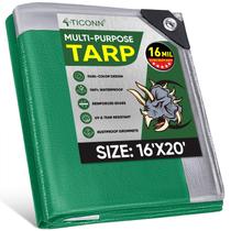 Capa de lona TICONN Heavy Duty à prova de rasgos e rasgos