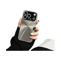 Capa De Luxo Com Padrão CD Laser Aurora, Antichoque, Com Bumper Macio Para iPhone pro Max plus