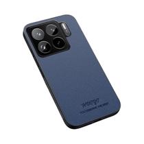 Capa De Luxo Com Textura De Couro Magnética Para Xiaomi 15T pro 14T 13T 15 17 pro Max 5G, Bumper