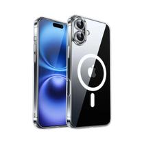 Capa De Luxo Magnética À Prova De Choque Para iPhone pro Max Com Carregamento Sem Fio Magsafe E