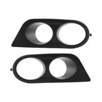 Capa De Luz De Neblina Em Fibra De Carbono Preta Brilhante Para BMW E46 M3 2001-2006, Moldura Da Capa De Luz De Neblina Em Fibra De Carbono Preta Brilhante Para BMW E46 M3 2001-2006, Moldura Da