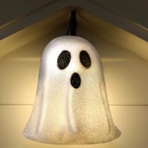 Capa de luz de varanda Aurelema Halloween Pumpkin Ghost EVA 2 unidades Capa de luz de varanda Aurelema Halloween Pumpkin Ghost EVA 2 unidades