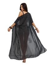 Capa de maiô WDIRARA com estampa de leopardo Chiffon Beach S Capa de maiô WDIRARA com estampa de leopardo Chiffon Beach S