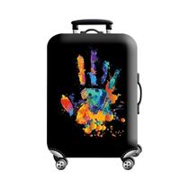 Capa De Mala De 18-32 Polegadas Em Tecido Stretch Protetor De Mala Organizador De Viagem