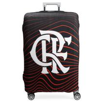 Capa de Mala Grande Flamengo CRF Oficial Preta