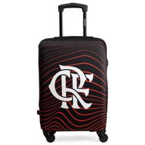 Capa de Mala Pequena Flamengo CRF Oficial Preta Capa de Mala Pequena Flamengo CRF Oficial Preta