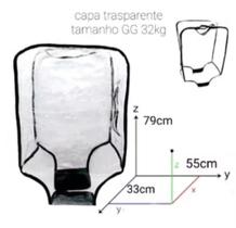Capa de mala resistente transparente tamanho GG 32KL Capa de mala resistente transparente tamanho GG 32KL