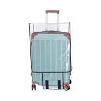 Capa De Mala Transparente Impermeável Em PVC Protetor À Prova De Poeira Acessórios De Armazenamento