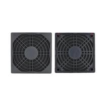 Capa De Malha À Prova De Poeira Para Ventilador De Fluxo Axial 40mm-200mm Plástico