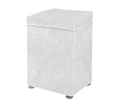 Capa De Máquina De Lavar Branca Perolizada - G Capa De Máquina De Lavar Branca Perolizada - G