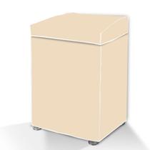 Capa de Maquina de Lavar PVC Bege com Tampa Vários tamanhos Capa de Maquina de Lavar PVC Bege com Tampa Vários tamanhos