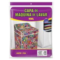 Capa de máquina de lavar - vinil - M Capa de máquina de lavar - vinil - M