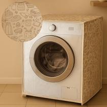 Capa De Maquina Lava E Seca LG Samsung Electrolux Frontal