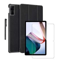 Capa de material sintético + vidro para Redmi Pad 10.6 + caneta