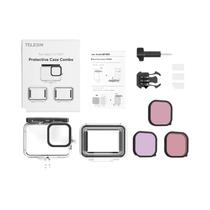 Capa de Mergulho à Prova d'Água para GoPro Hero 13/12/11/10/9 - Antiembaçante