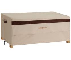 Capa de mesa de café para pátio Patioasis Waterproof 48x71x41cm bege