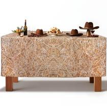 Capa de mesa de palha xbaiyanr Western Cowboy Theme 180x76x76cm Capa de mesa de palha xbaiyanr Western Cowboy Theme 180x76x76cm