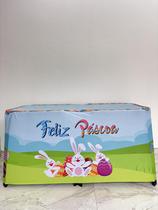 Capa De Mesa Para Festa Sublimado Tecido Veste Fácil Páscoa