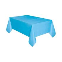 Capa De Mesa Retangular Grande De Plástico Vermelha, Branca E Preta, Lavável Para Festas De