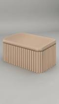 Capa de Mesa Tecido Sublimado 3D Ripado