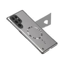 Capa De Metal Sem Moldura Para Samsung A55 A56 S25 S24 S23 S22 S21 S20 FE plus Note 20 Ultra Com