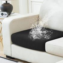 Capa de mobília Capa de almofada de sofá de veludo impermeável NAISI preta Capa de mobília Capa de almofada de sofá de veludo impermeável NAISI preta