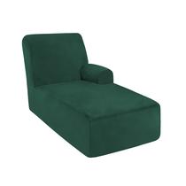 Capa de mobília ULTICOR Capa de espreguiçadeira adicional verde retrô direita
