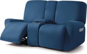 Capa de mobília ULTICOR Jacquard de 8 peças Loveseat Slipcover Capa de mobília ULTICOR Jacquard de 8 peças Loveseat Slipcover