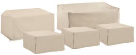 Capa de mobiliário Crosley Waterproof Ban Set de 5 peças Capa de mobiliário Crosley Waterproof Ban Set de 5 peças