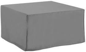 Capa de mobiliário Crosley Waterproof Grey Square Ottoman Capa de mobiliário Crosley Waterproof Grey Square Ottoman