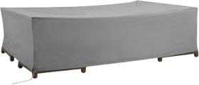 Capa de mobiliário de pátio Crosley Waterproof Grey Outdoor Capa de mobiliário de pátio Crosley Waterproof Grey Outdoor