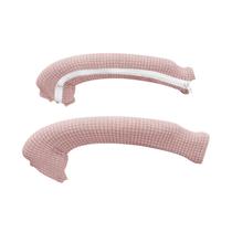 Capa de mobiliário FORCHEER Cadeira de escritório Capa de apoio de braço rosa 2P