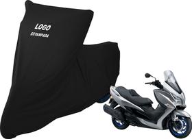 Capa De Moto Suzuki Burgman 400 Sob Medida Com Logo Capa De Moto Suzuki Burgman 400 Sob Medida Com Logo