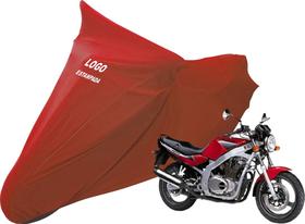 Capa De Moto Suzuki GS 500 Sob Medida Com Logo Capa De Moto Suzuki GS 500 Sob Medida Com Logo