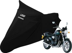 Capa De Moto Triumph Legend Sob Medida Com Logo Capa De Moto Triumph Legend Sob Medida Com Logo