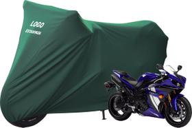 Capa De Moto Yamaha YZF R1 Sob Medida Com Logo Capa De Moto Yamaha YZF R1 Sob Medida Com Logo