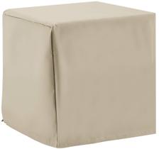 Capa de móveis Crosley Waterproof Outdoor Side Table Tan