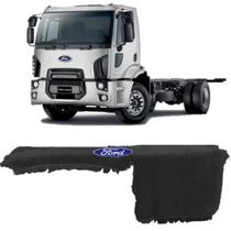 Capa De Painel Chinil Com Logo Para Ford Cargo Panda Cinza