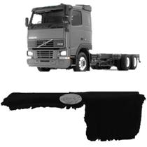 Capa De Painel Chinil Com Logo Para Volvo Fh Preto