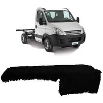 Capa De Painel Chinil Sem Logo Para Iveco Daily 2013 Preto