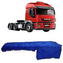 Capa De Painel Chinil Sem Logo Para Iveco Stralis Vermelho