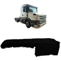 Capa De Painel Chinil Sem Logo Para Scania 114 124 Preto