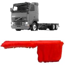 Capa De Painel Chinil Sem Logo Para Volvo Fh Vermelho