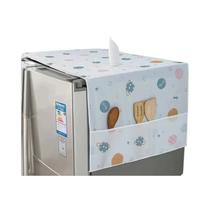 Capa De Pano Para Máquina De Lavar Geladeira À Prova De Óleo, Toalha De Armazenamento Doméstico