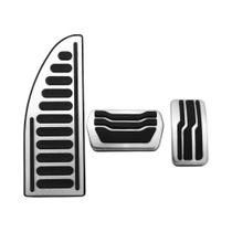 Capa De Pedal De Freio a Gás Em Aço Inoxidável Para Ford Focus 2 3 4 MK2 MK3 MK4 2005-2017